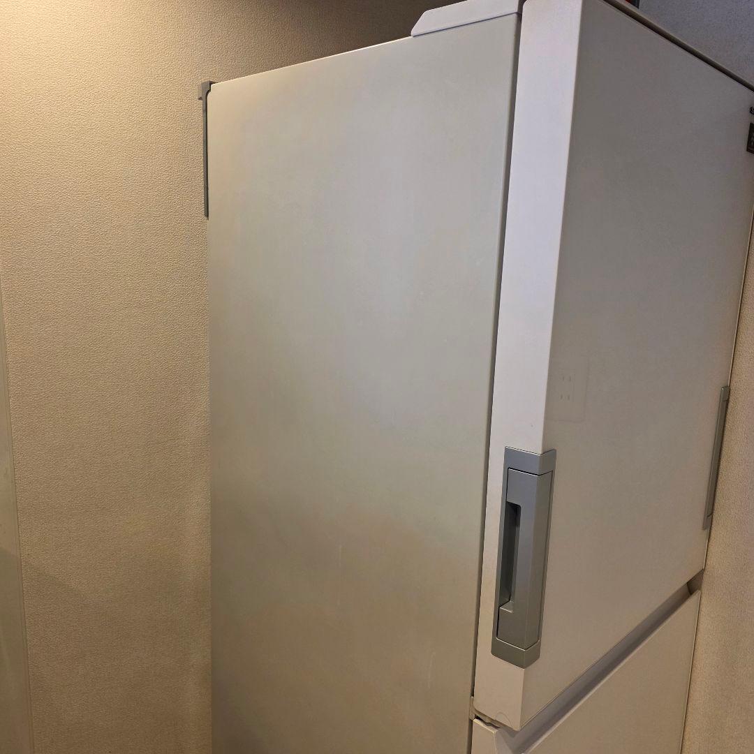 SHARP SJ-GW35C-W 冷蔵庫 350L 両開き 日焼け有り