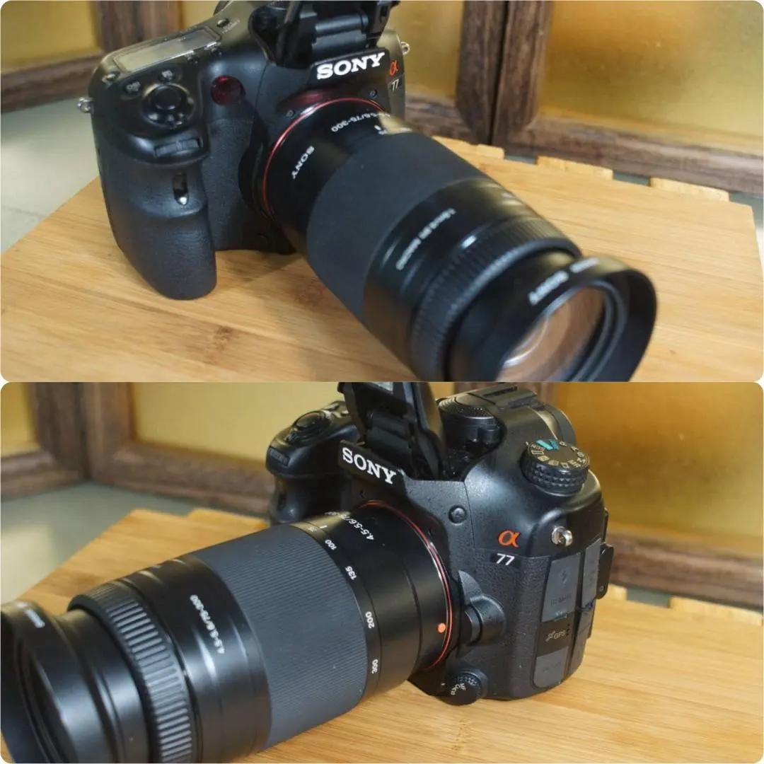 最終値下げ★極美品ソニーα７７★極楽セット★シャッター数６０８０★１カ月動作保証
