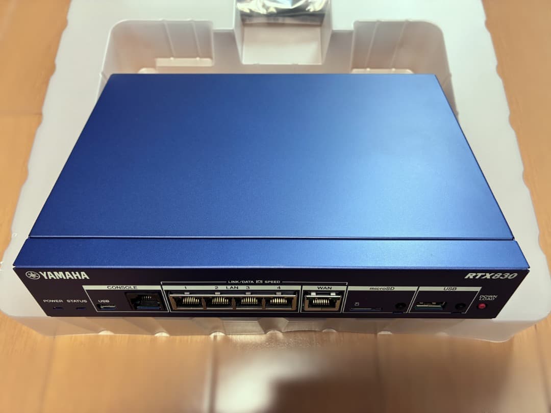 YAMAHA RTX830 ルーター