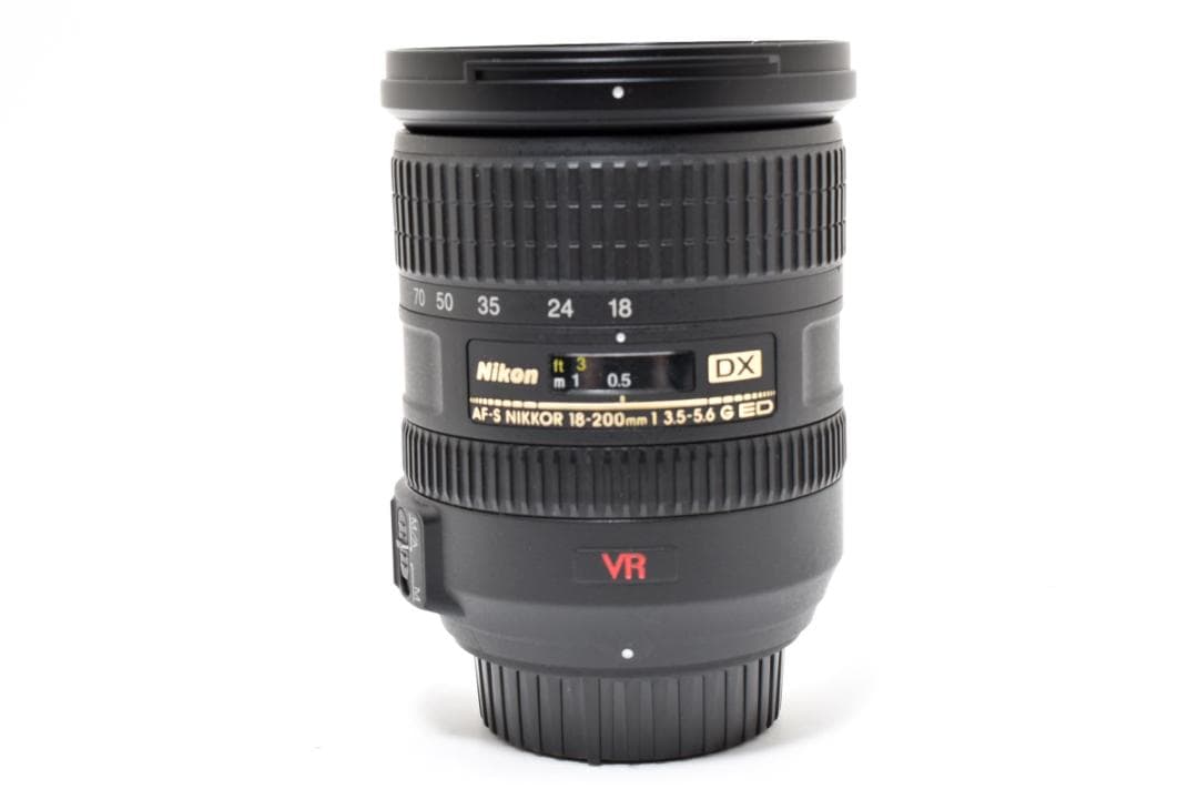 美品 NIKON AF-S 18-200mm F3.5-5.6G ED H196