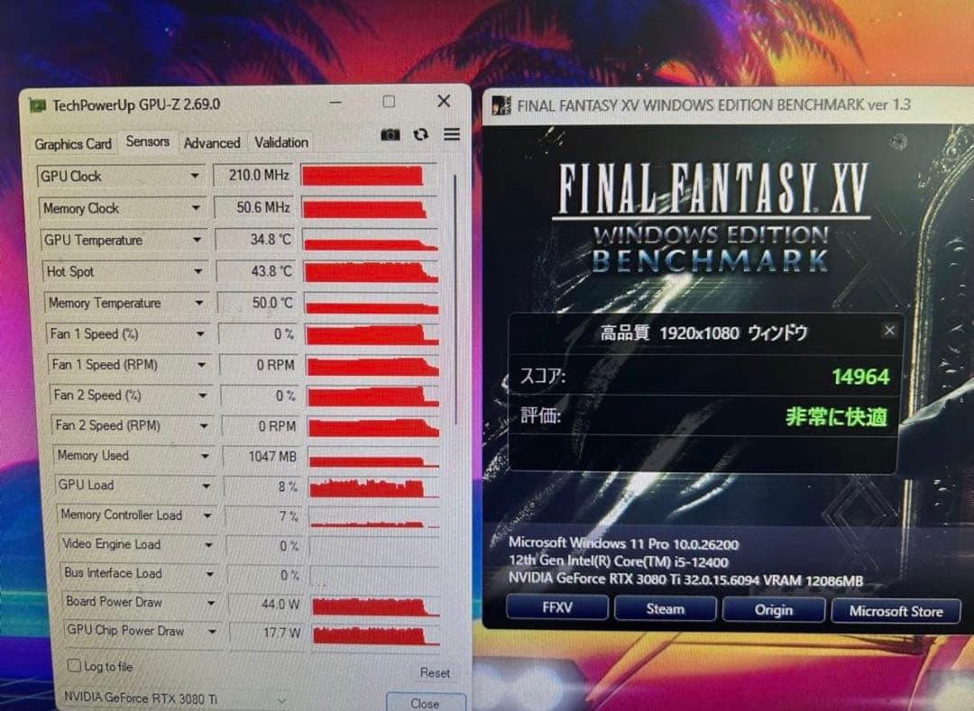 【美品】 RTX 3080 Ti GameRock 12GB 【本体のみ】