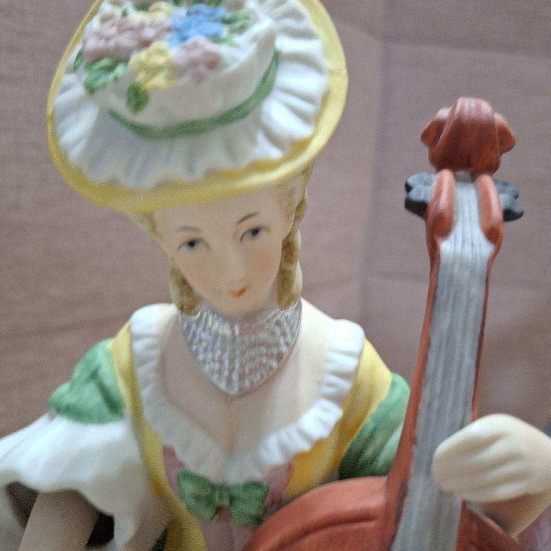 アンティーク風音楽フィギュアセット