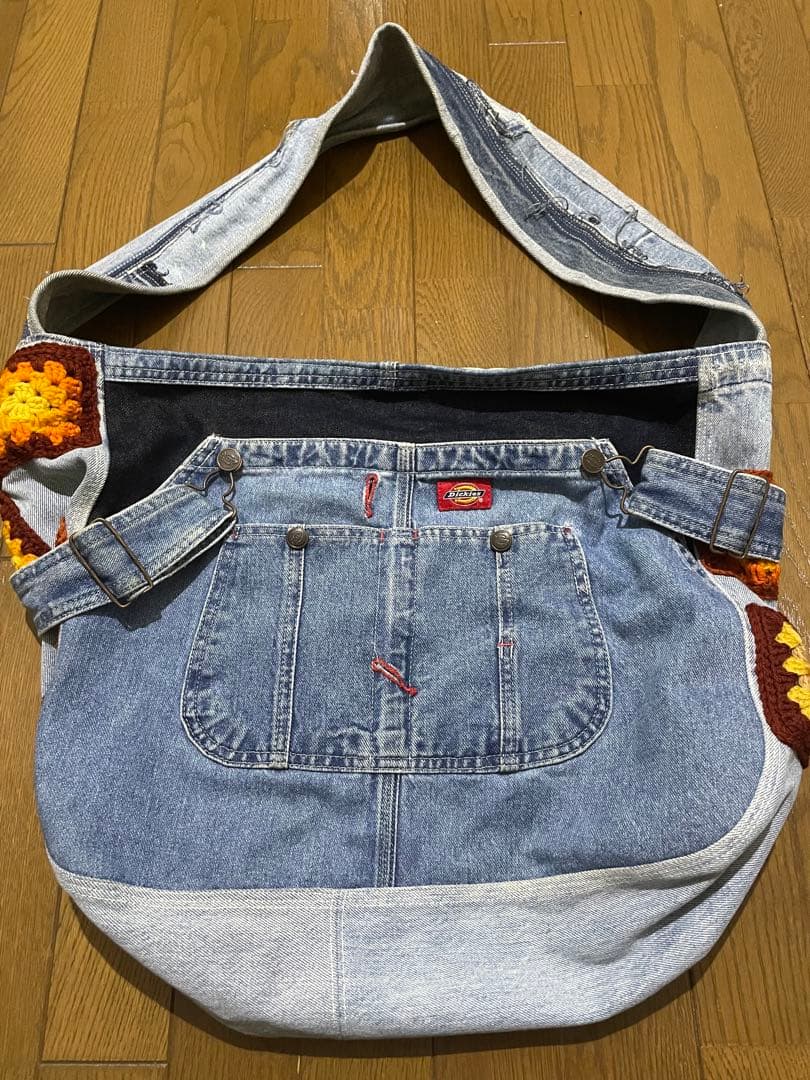 dickies バッグ　デニム　リメイク