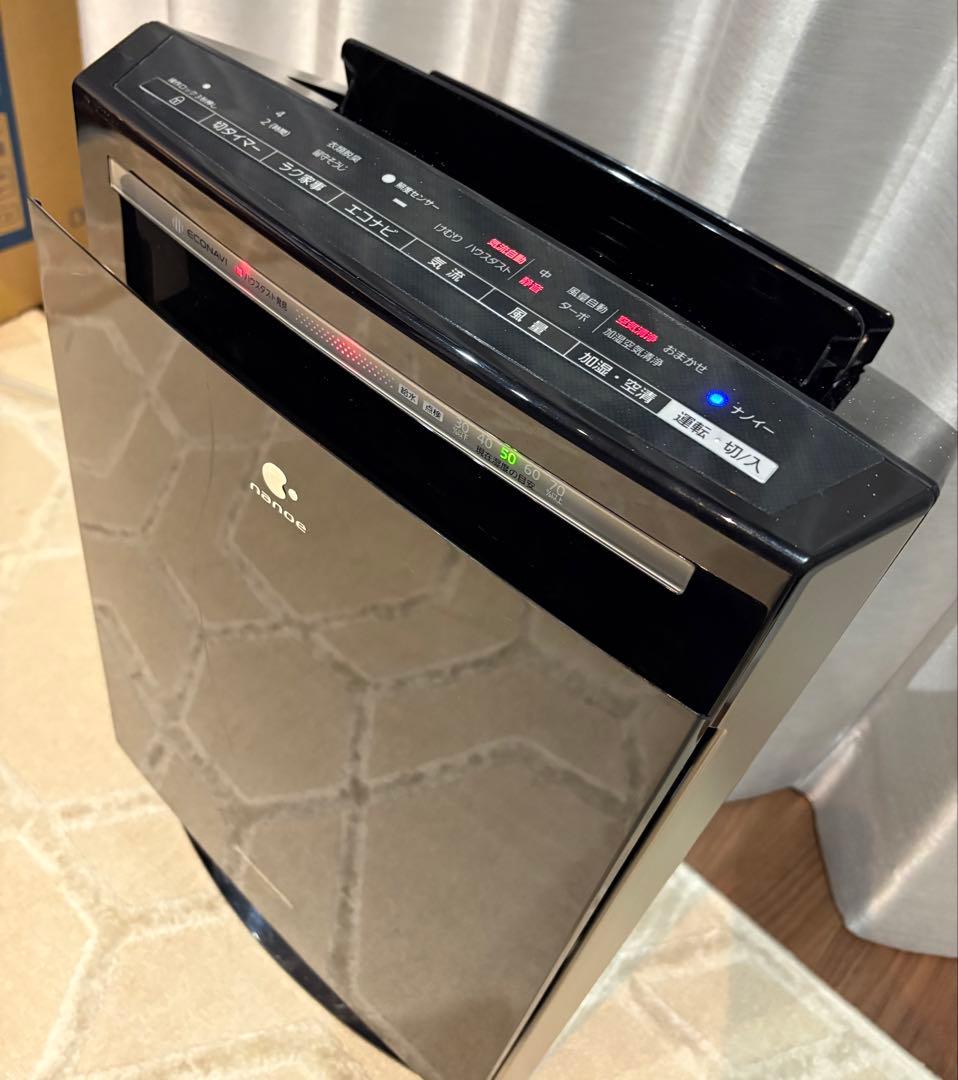 Panasonicナノイー加湿空気清浄機エコナビ花粉症F-VC50XJ-CK黄砂