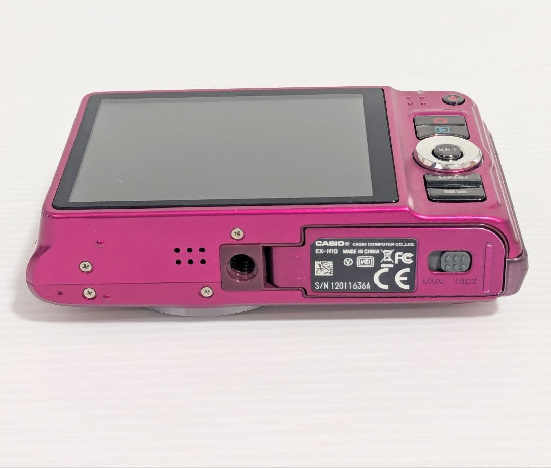 美品　CASIO EXILIM EX-H10 エクシリム　ピンク　カシオ