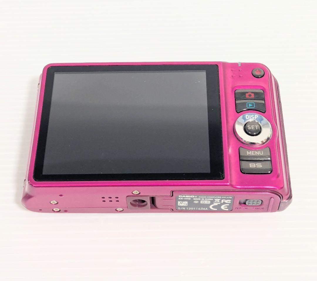 美品　CASIO EXILIM EX-H10 エクシリム　ピンク　カシオ