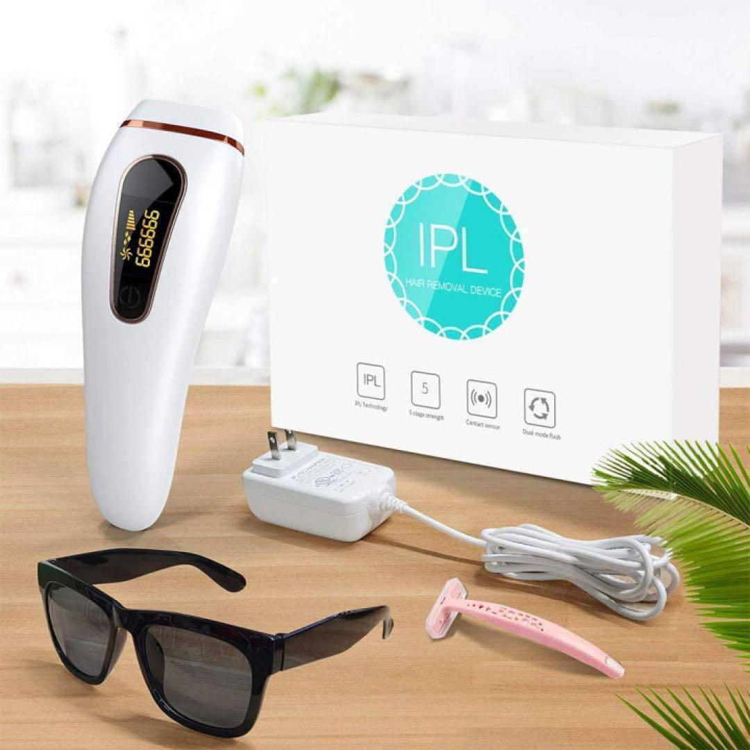 特別価格♥️脱毛器 サロン品質 光脱毛器 男女兼用 美肌機能 顔 全身 vio