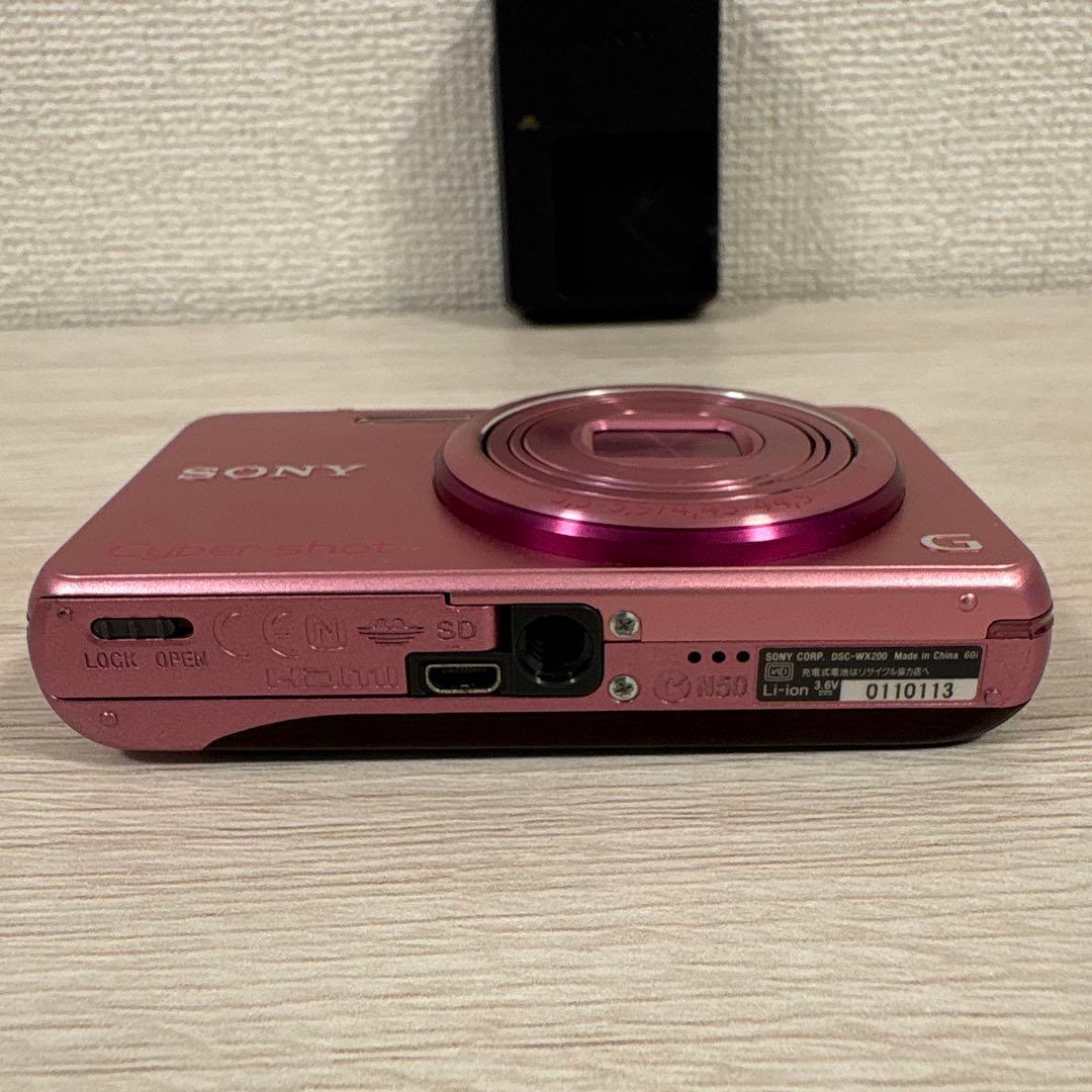 ✨美品✨SONY デジカメ Cyber-shot DSC-WX220ピンク