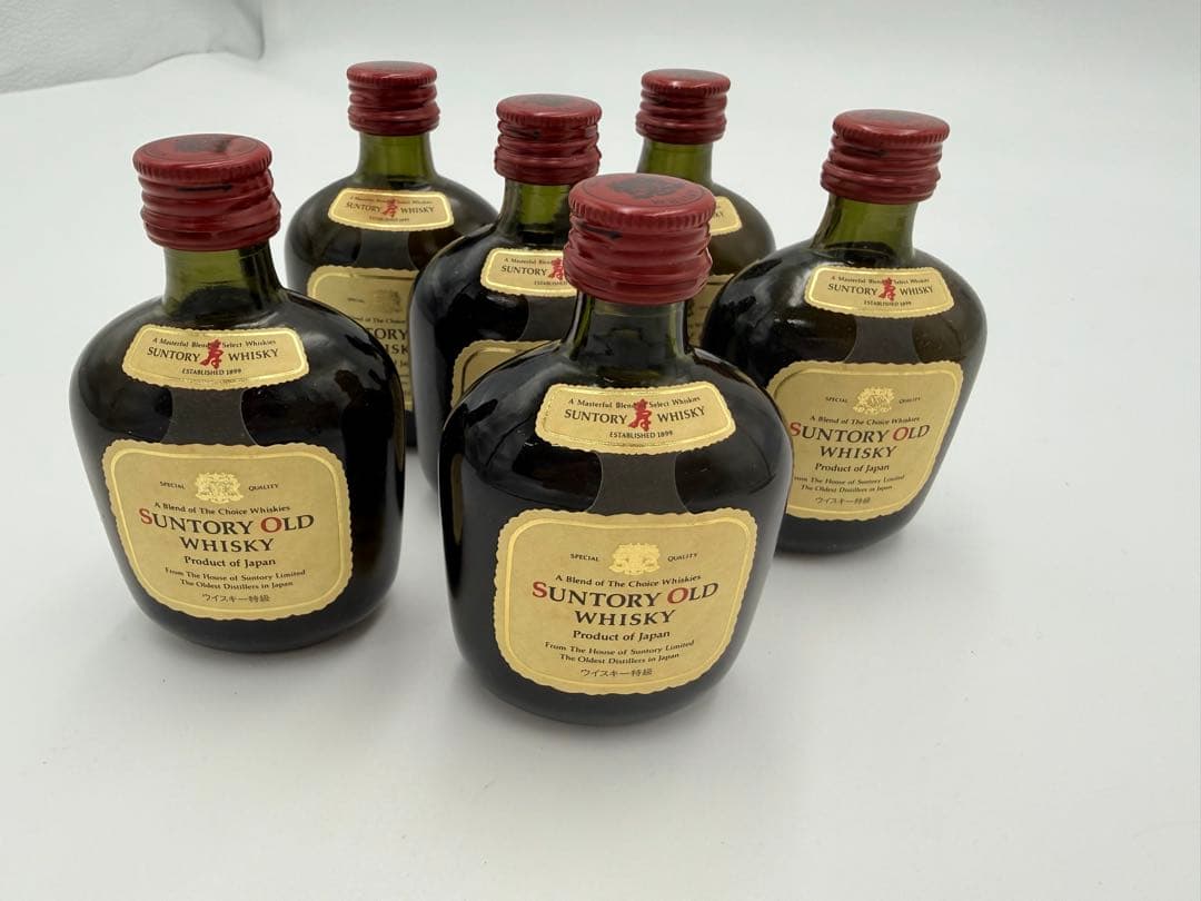 サントリー オールドウイスキー ミニボトル 50ml 6本セット