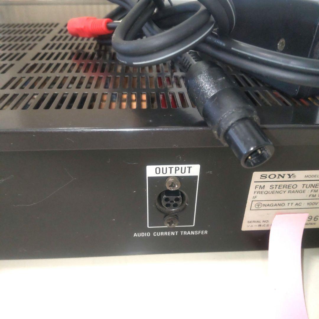 SONY FMチューナー　ST-S555ES 中古　現状品 説明をご確認ください