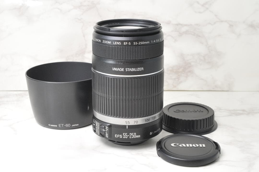 Canon EF-S 55-250mm IS❣️望遠レンズ 手ぶれ補正 キヤノン