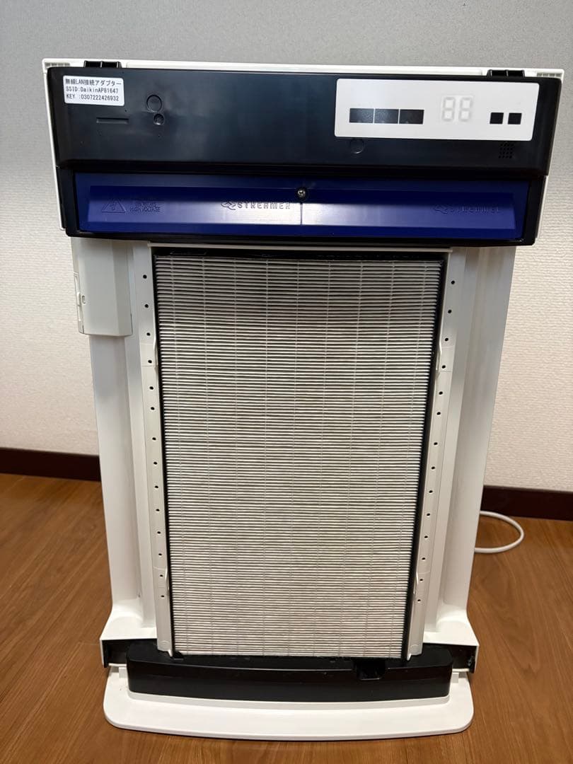 DAIKIN 2019年製 ダイキン 空気清浄機 MCK70WBK-W
