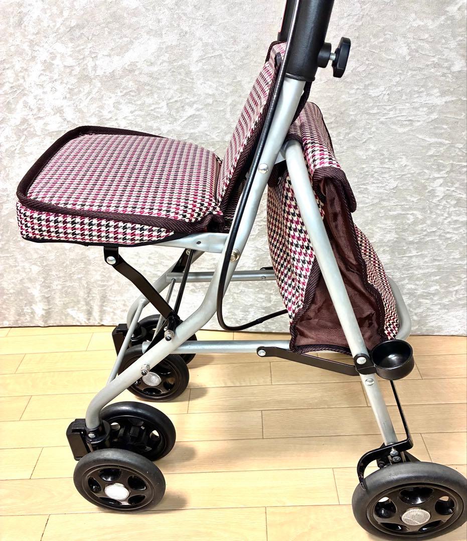 座れる！ 幸和製作所 TacaoF SICP02 シルバーカー 動作確認済み