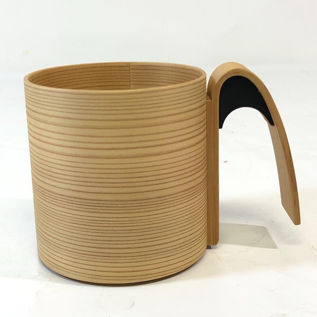 【未使用品】 大館工芸社 曲げわっぱ マグカップ 2個 セット