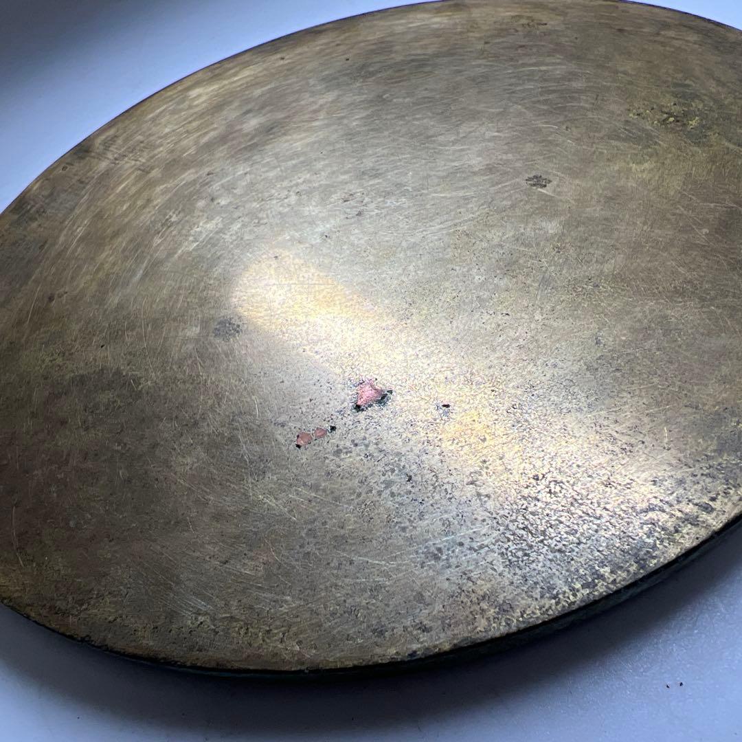 古銅　唐物　古鏡　476g/16.5㎝　東Y8-0210①