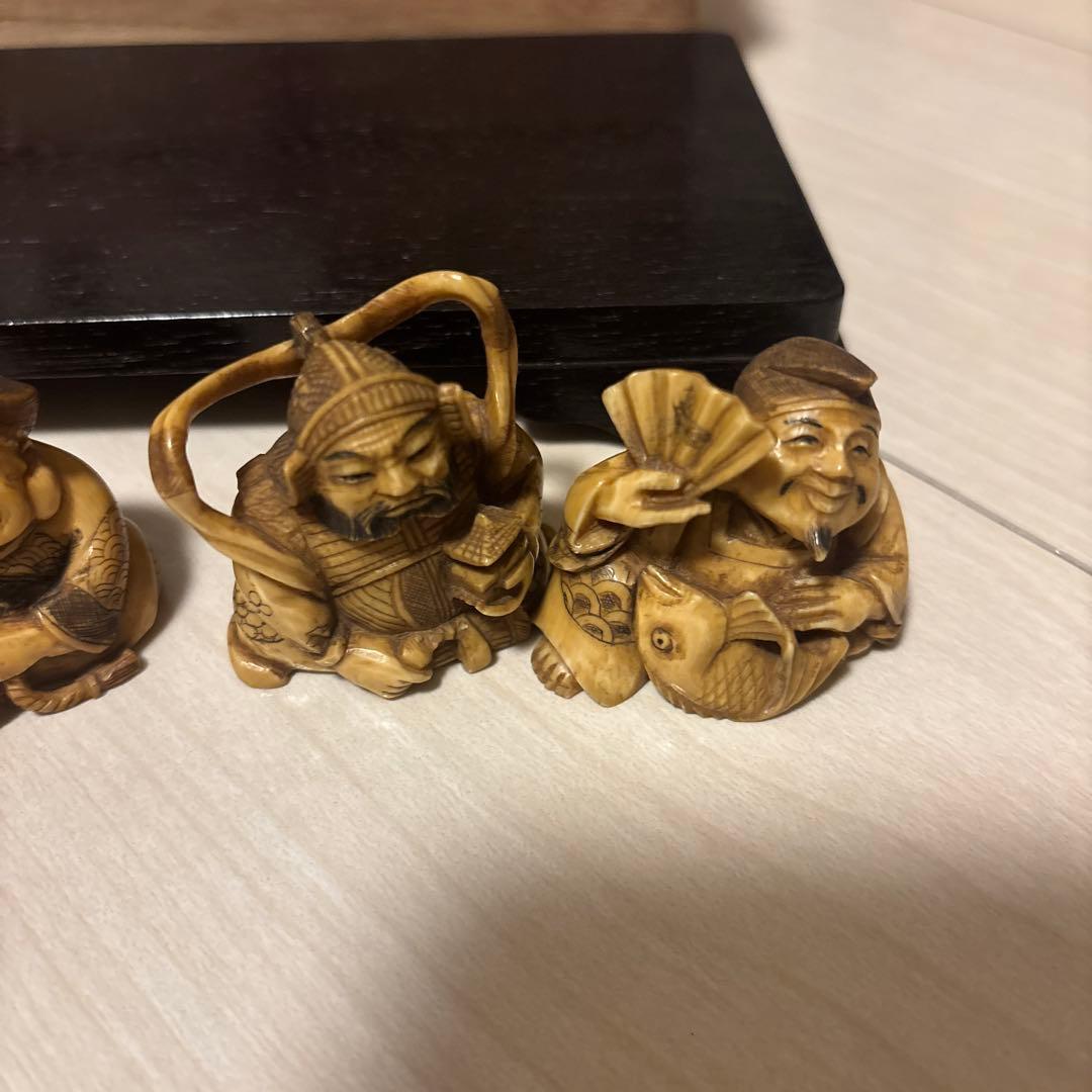 最終値下げ‼️古董品‼️七福神 フィギュア 7体セット