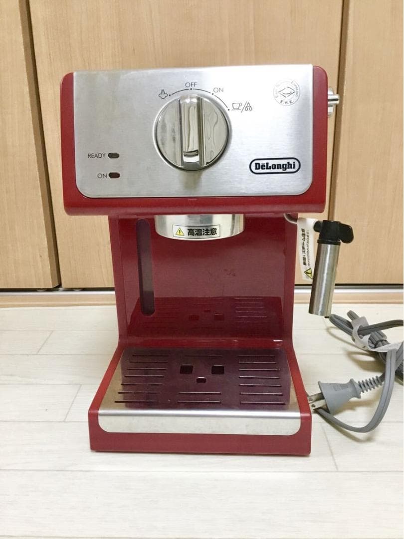 デロンギ エスプレッソ カプチーノメーカー ECP3220J-R レッド