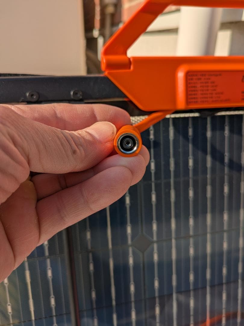 ほぼ未使用JackerySolarSage80両面発電ソーラーパネルIP68防水