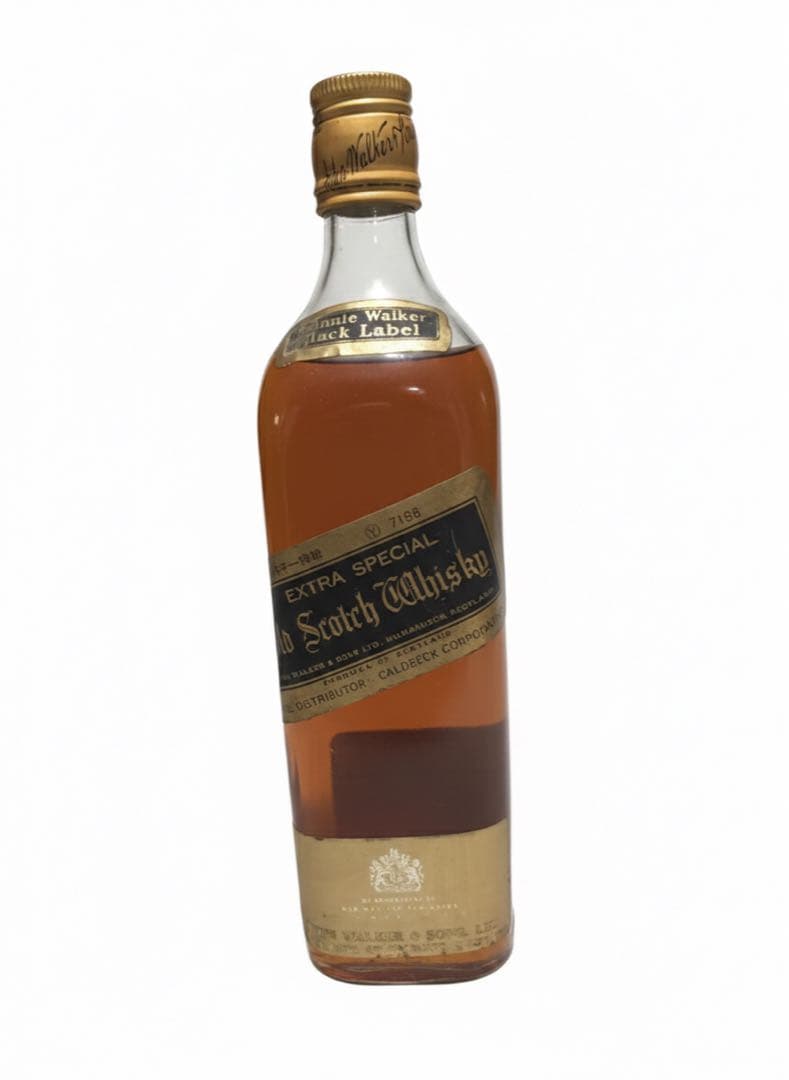 【未開栓・古酒】ジョニーウォーカー 黒ラベル 金キャップ