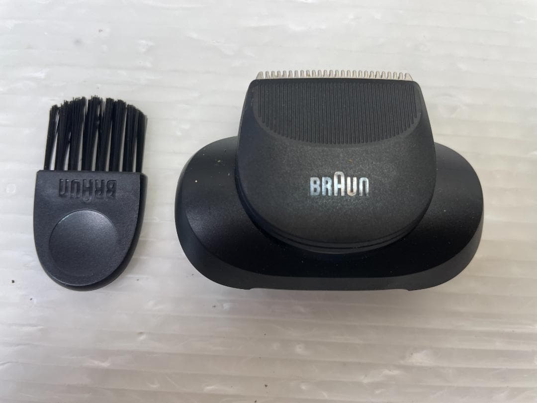 ★動作〇★ BRAUN S6 電気 シェーバー ブラウン 洗浄機 洗浄液 付 ②