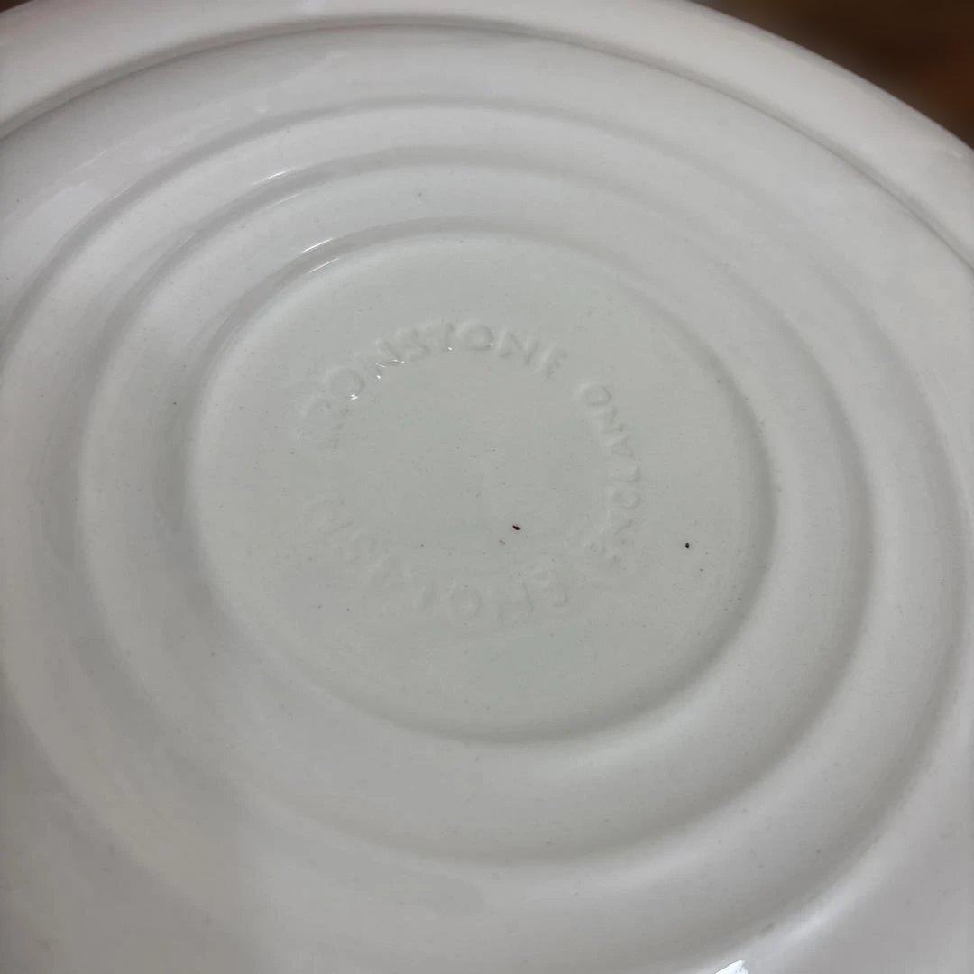 Ironstone tablewareの大皿