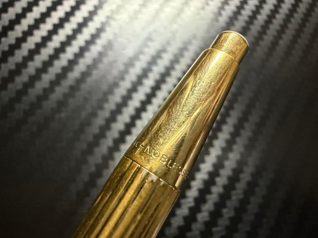 美品 モンブラン No.1547 ノブレス ゴールド ペンシル 0.5mm