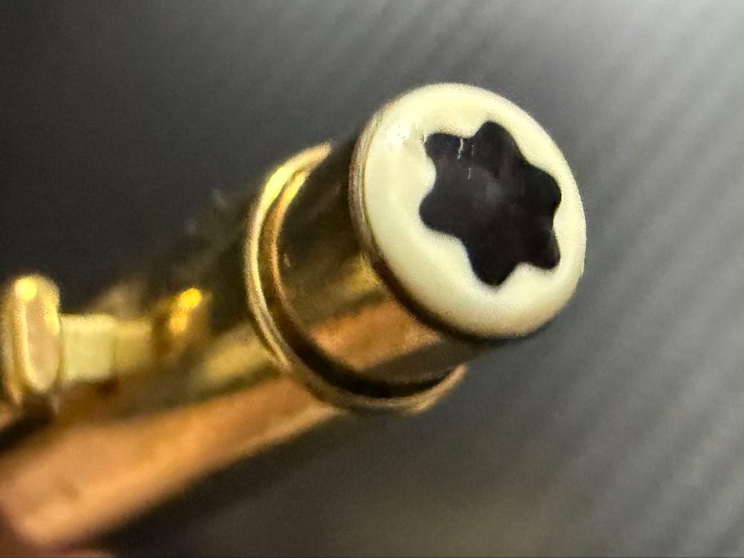 美品 モンブラン No.1547 ノブレス ゴールド ペンシル 0.5mm
