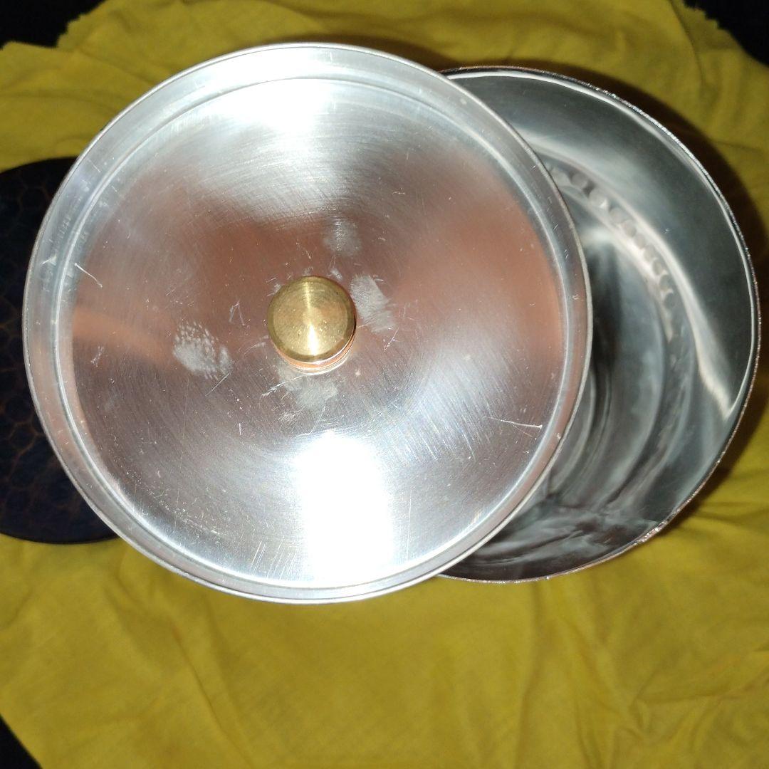 富貴堂 銅製 茶筒
