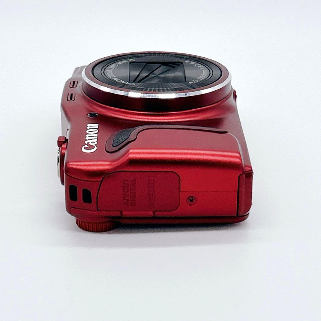 極美品　Canon PowerShot SX700 HS レッド　ケース　充電器