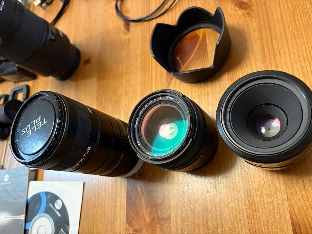 konika minolta α-7 digital レンズ付属品多数