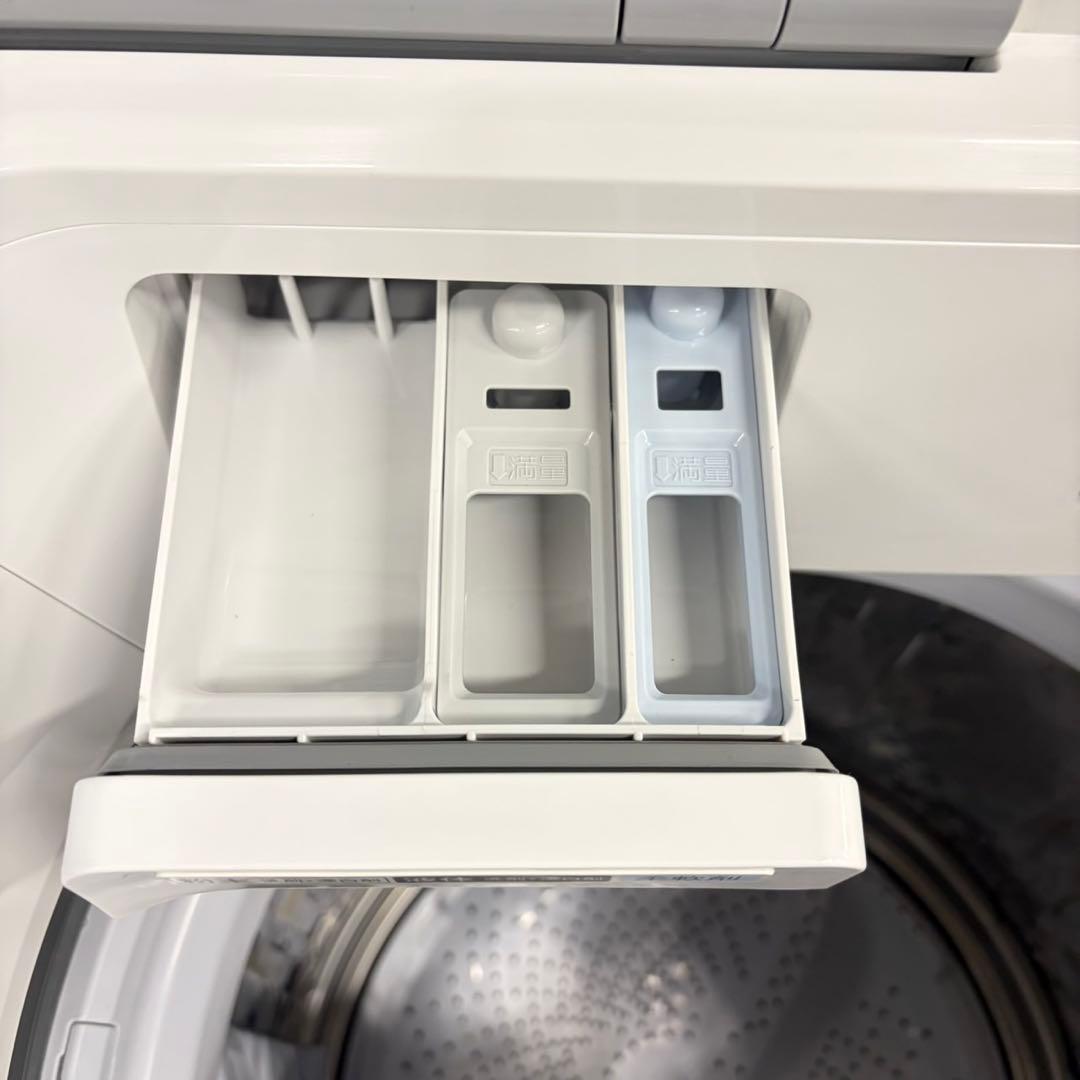 916 SHARP ヒーター乾燥　洗濯機　大型　8kg 4.5kg 超極美品