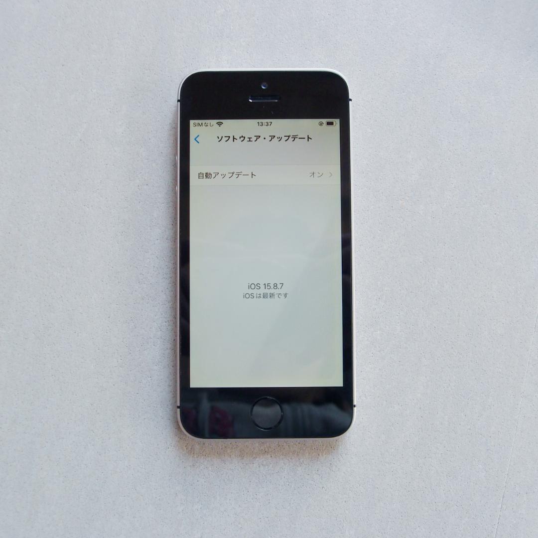 初代 iPhoneSE 第1世代 スペースグレイ 64GB バッテリー86%
