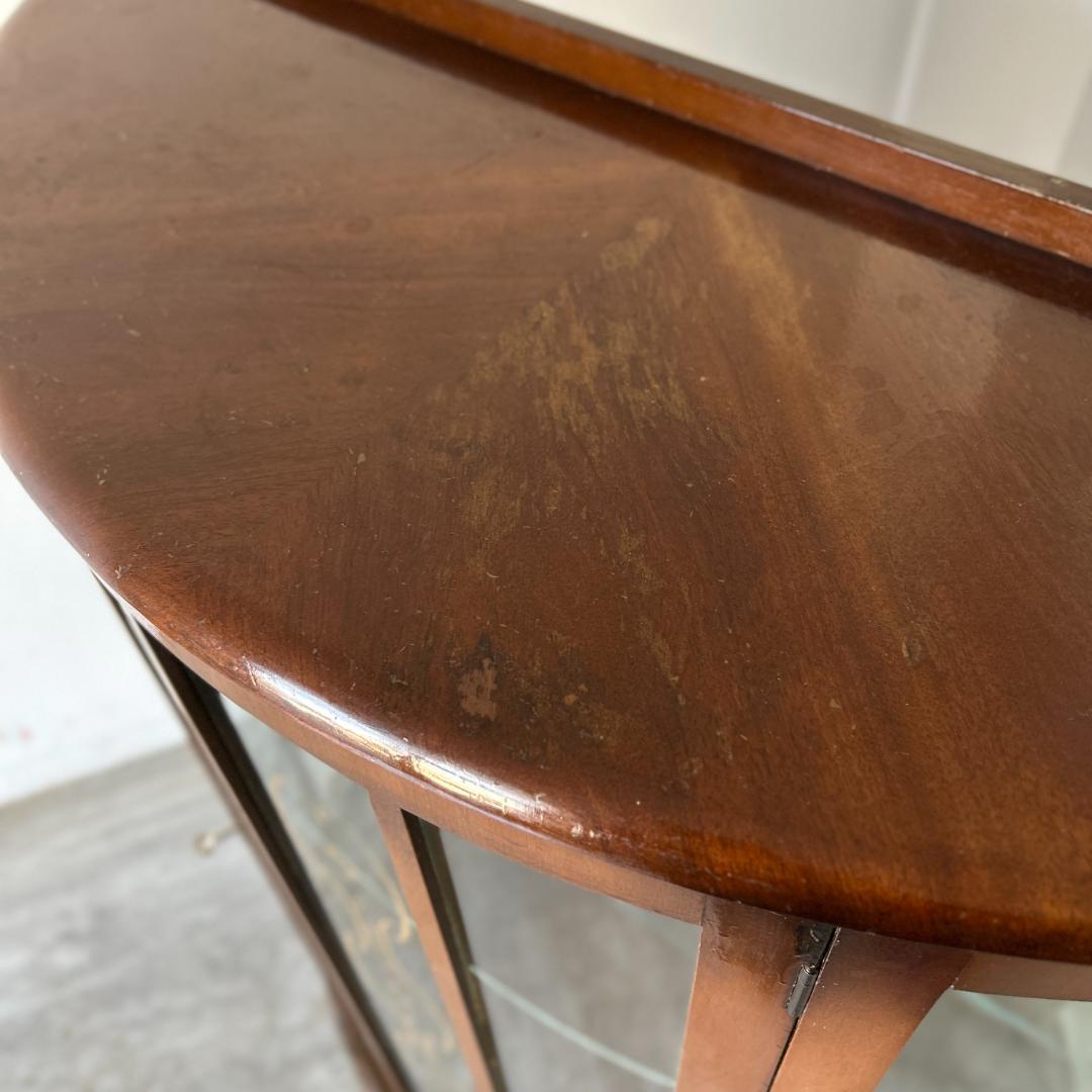 イギリス アンティーク家具 ディスプレイ キャビネット 1930年頃 969A