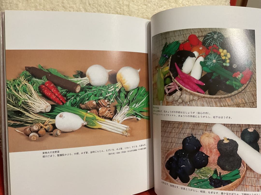 ★NHKおしゃれ工房取材　作家田中幸子　手のひらの野菜畑シリーズ★ミニチュア