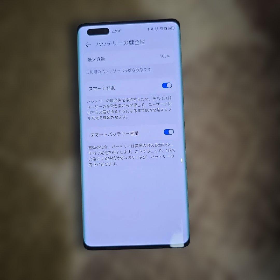 huawei mate 40 pro ホワイト 128gb ＋8gb 付属品全て