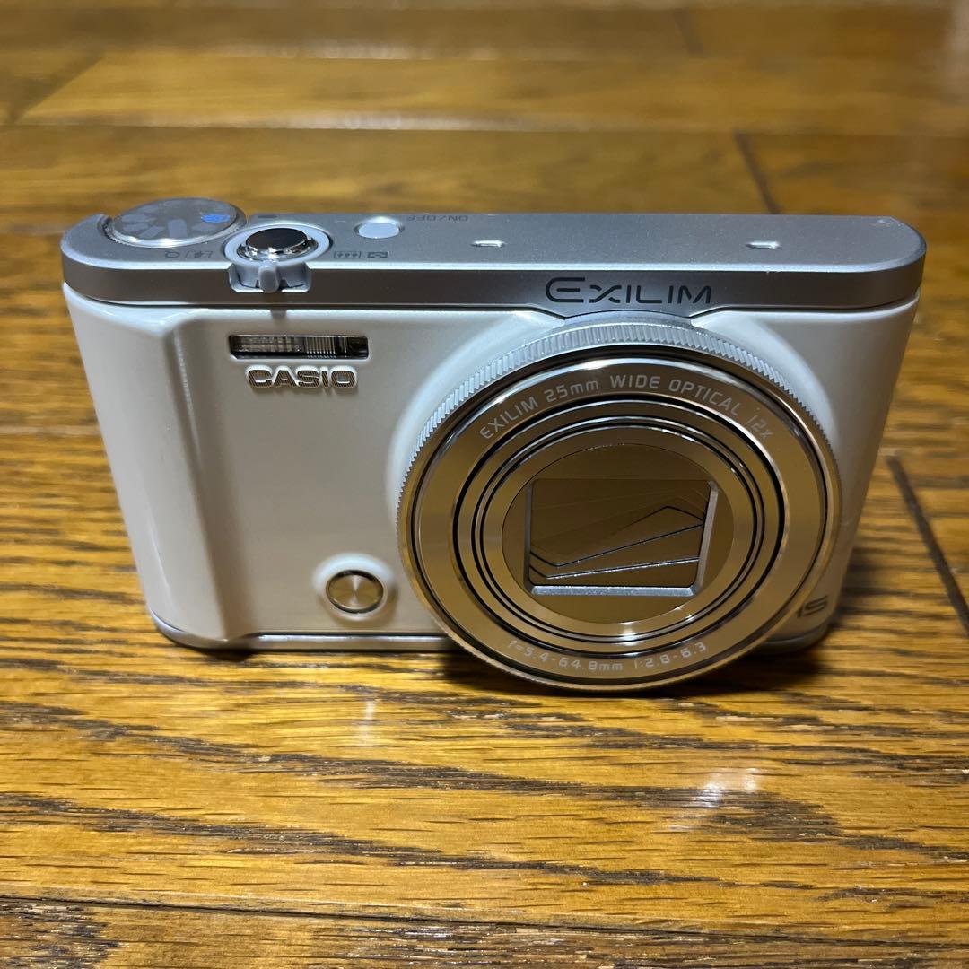 CASIO デジタルカメラ EXILIM EX-ZR3200WE　ホワイト