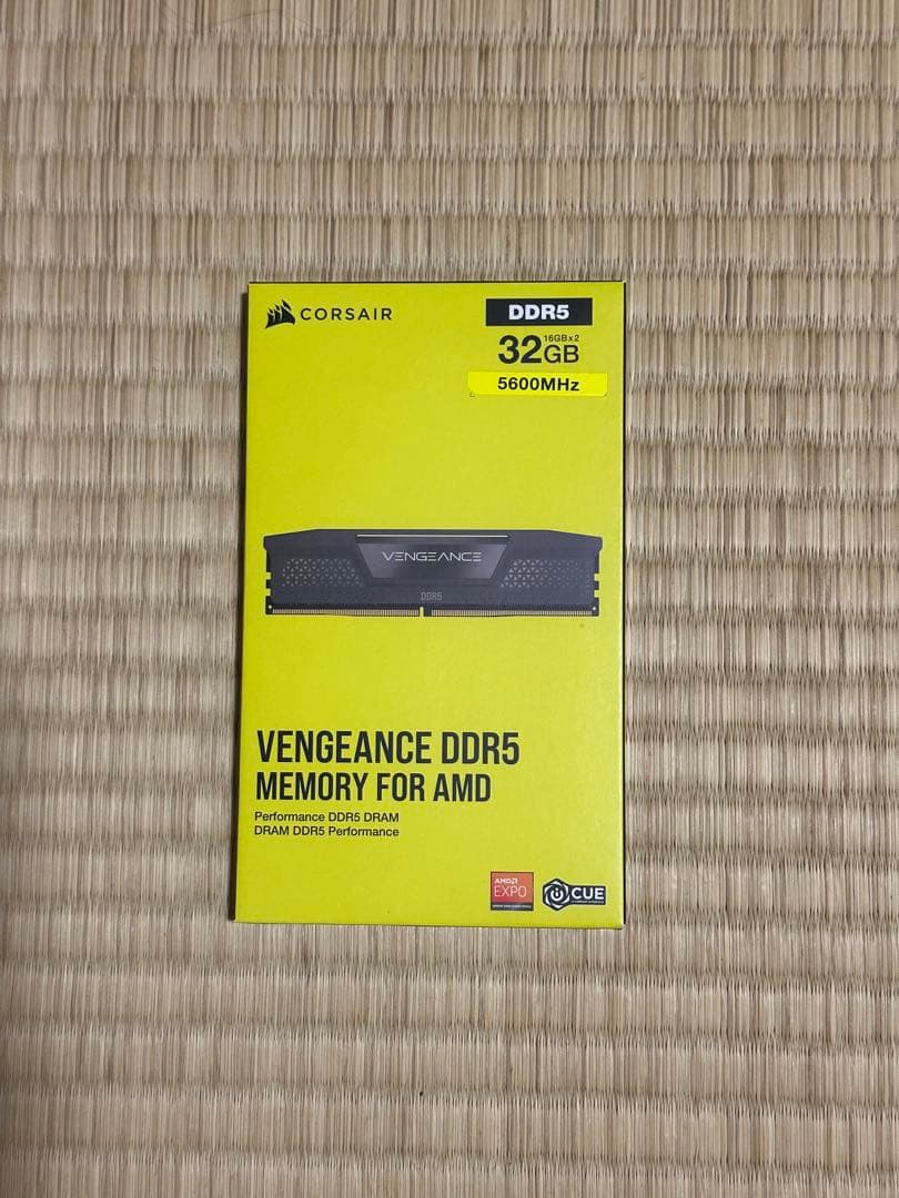 メモリー CORSAIR VENGEANCE DDR5 32GB 5600MHz