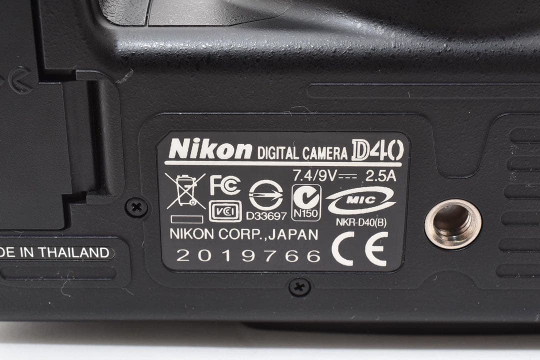 ❤️Nikon D40❤️ 一眼レフ　ダブルレンズセット　ショット数少✨ すぐ使える