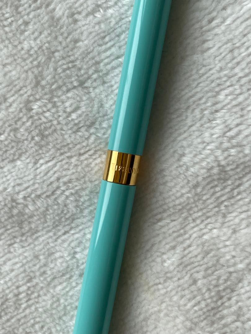 TIFFANY&Co. ティファニーブルー　ツイスト式　ボールペン　袋、箱付き