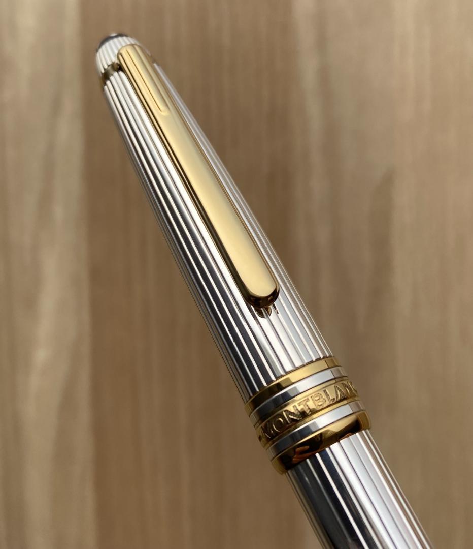 未使用に近い モンブラン ソリテール1448 シルバー18K EF 925万年筆