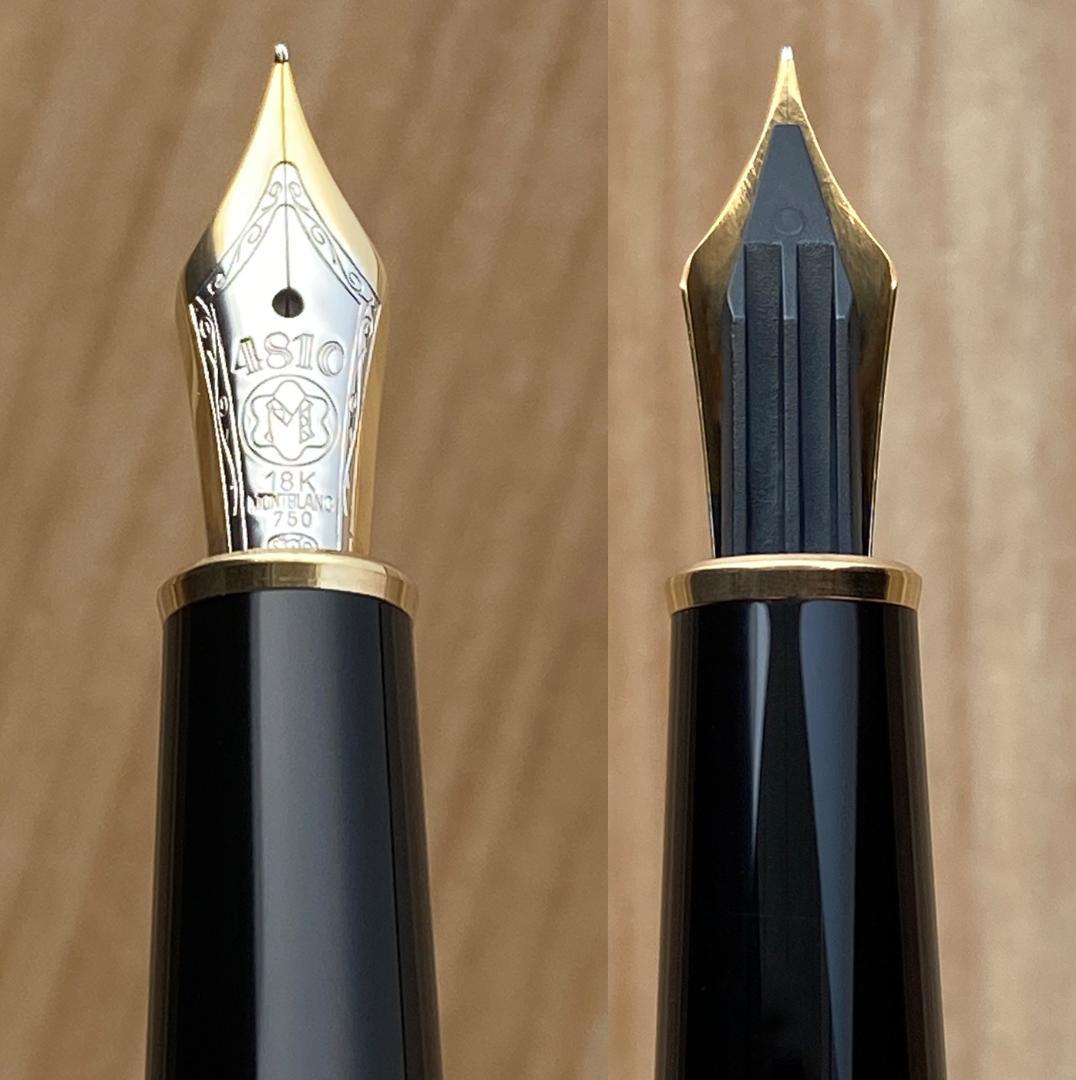 未使用に近い モンブラン ソリテール1448 シルバー18K EF 925万年筆