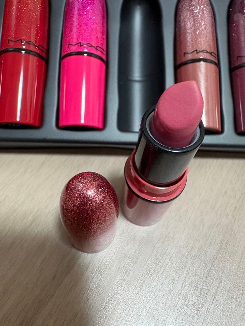 MAC クリスマスコフレ　リップセット
