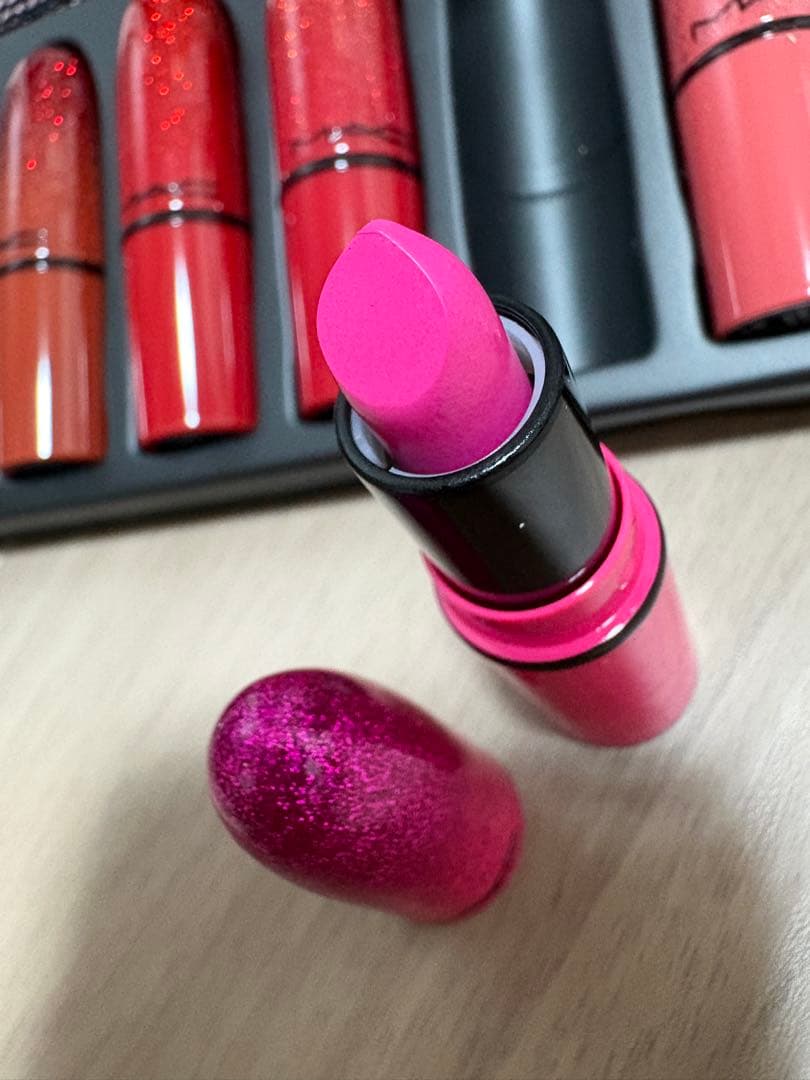 MAC クリスマスコフレ　リップセット