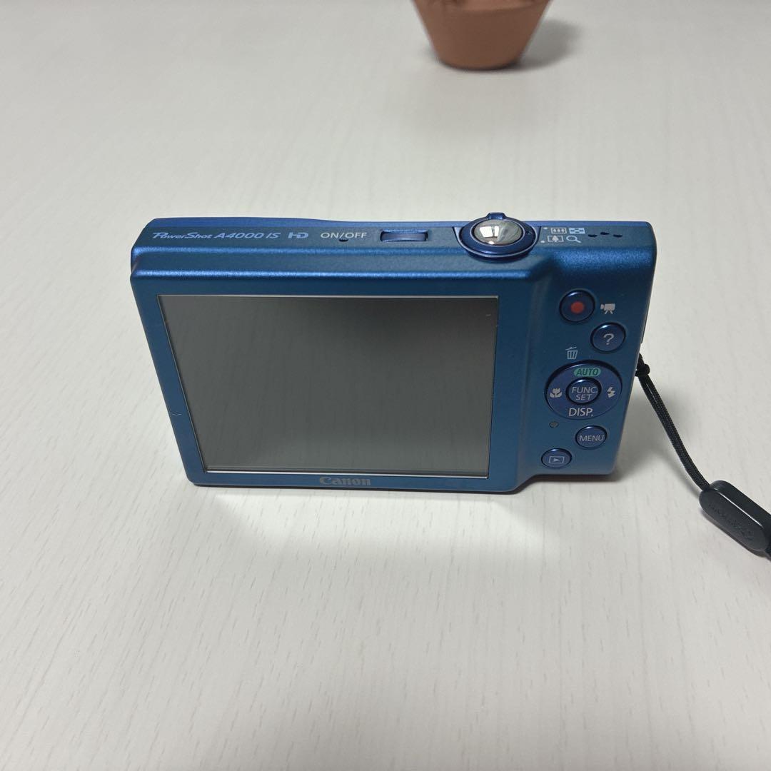 極美品✨ キヤノン Canon PowerShot A4000 IS ブルー