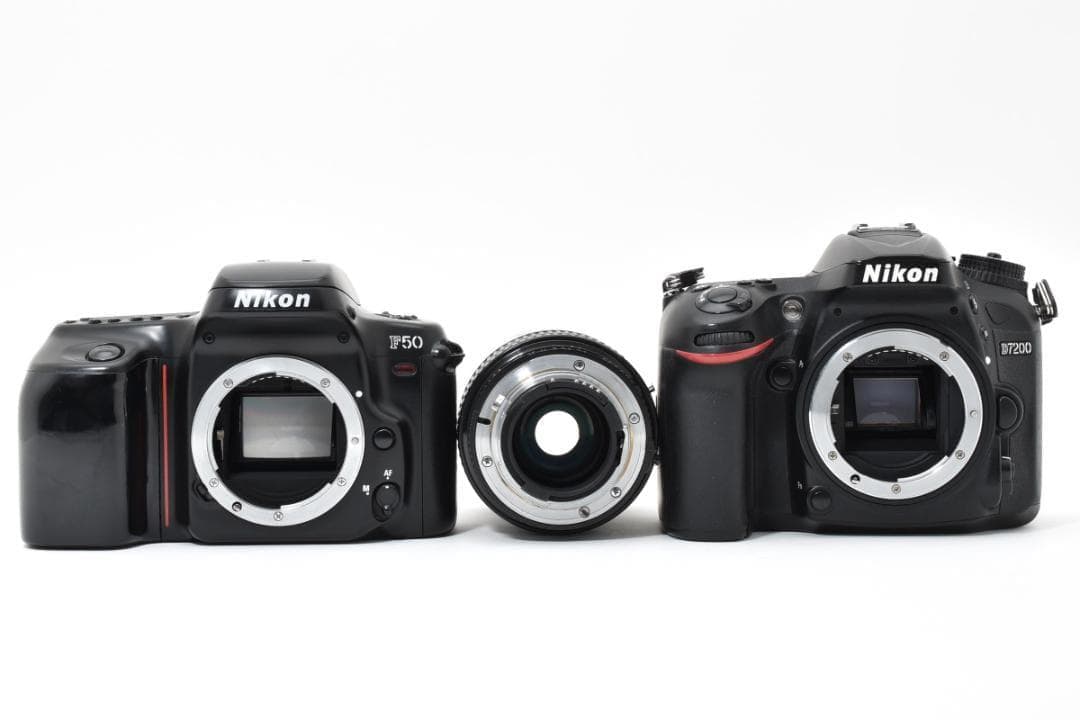 【豪華セット】Nikon D7200 & F50 デジタル・フィルム両立！動作品