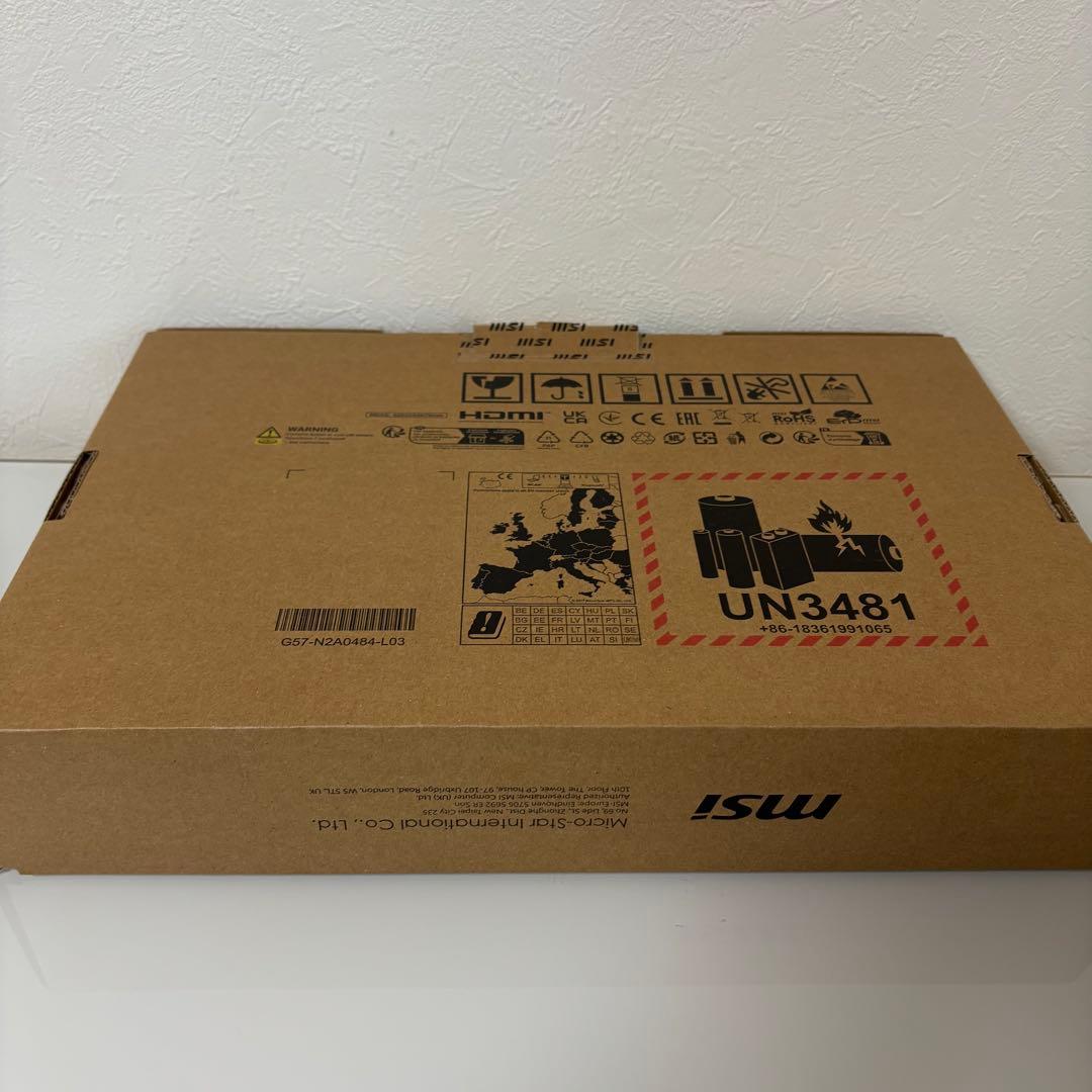 MSI ノートPC(windows) ブラック パソコン