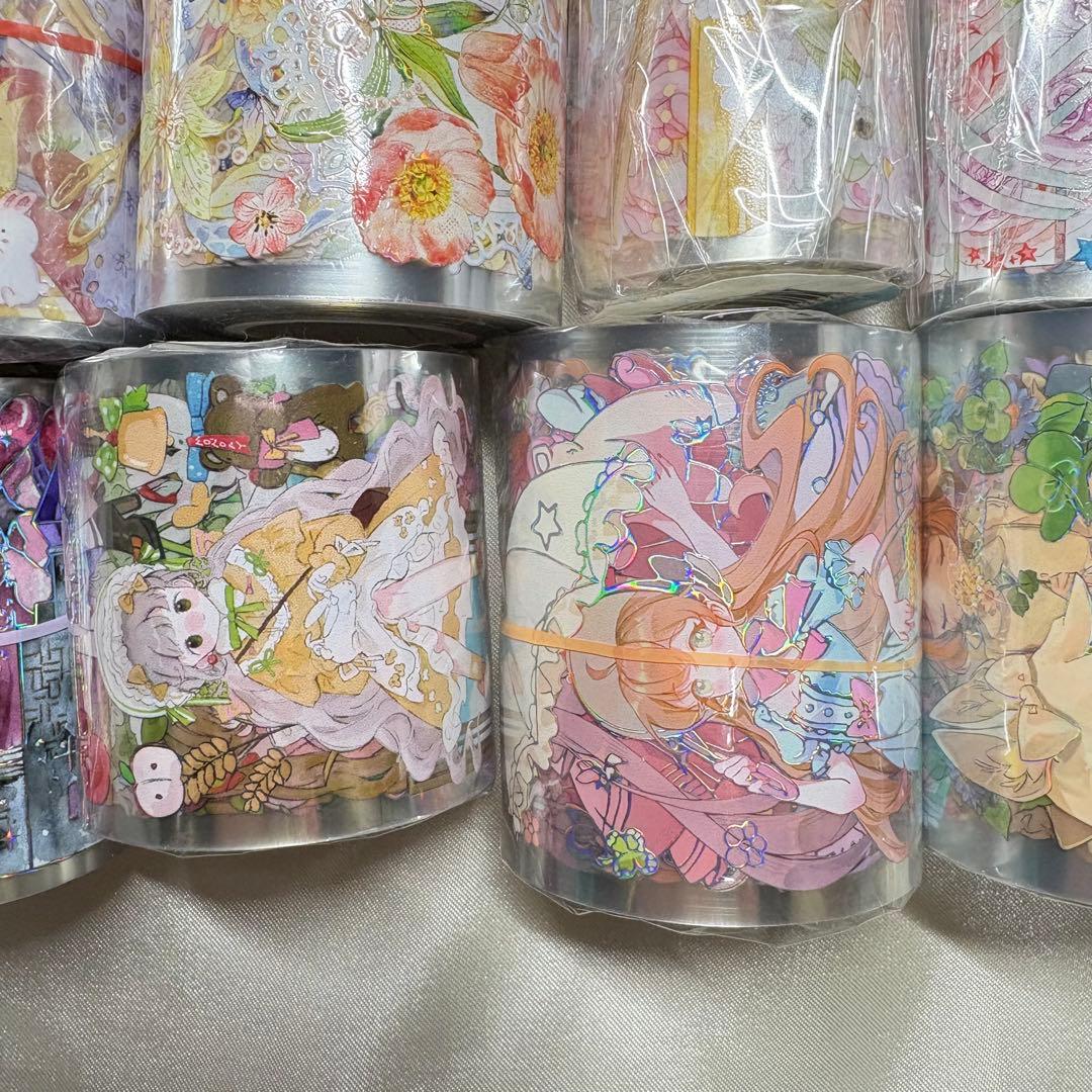 海外マステ　まとめ売り②15個セット　おまけつき　　新品未開封　中古あり