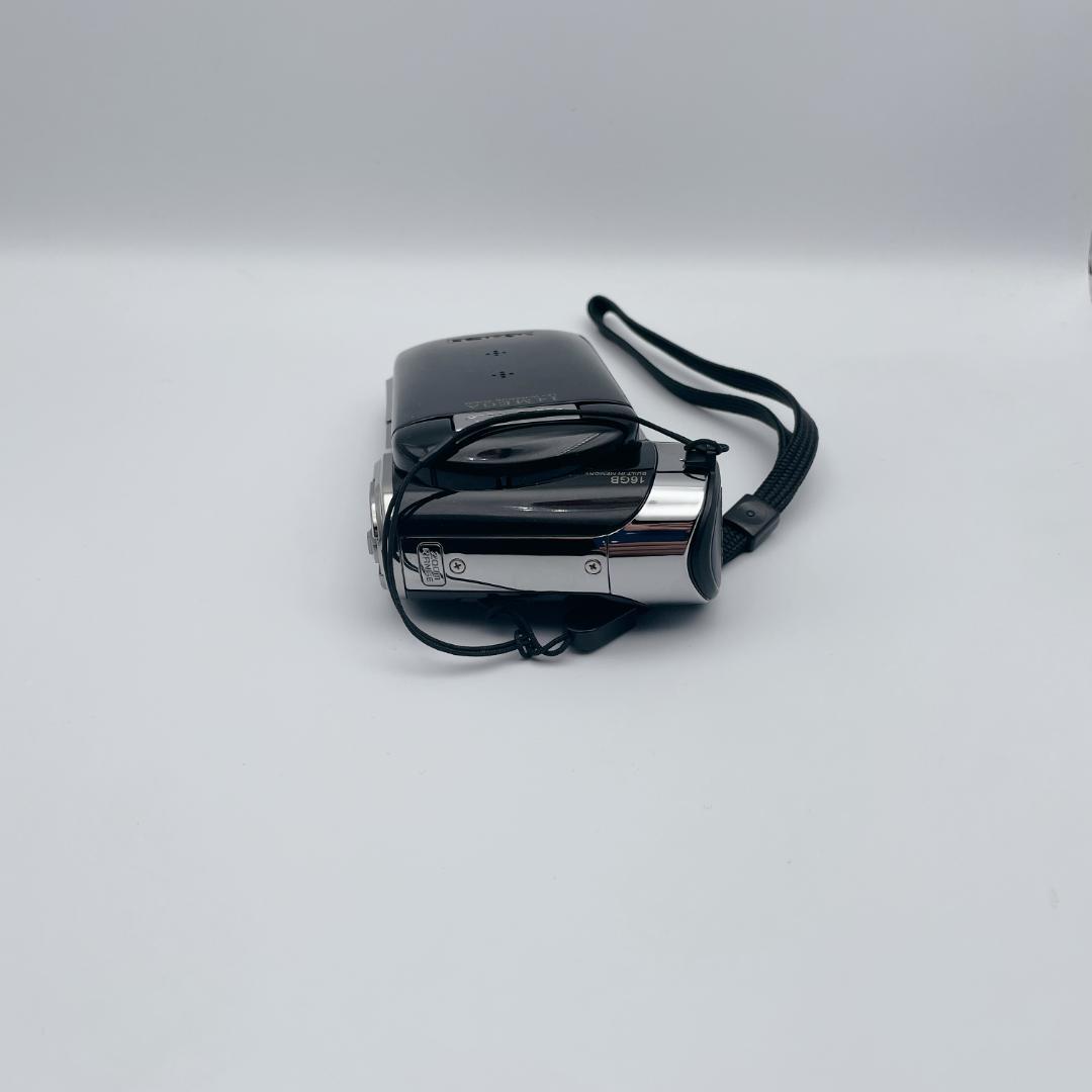 【美品】SANYO 縦型 フルHDデジタルムービーカメラ DMX-CG110