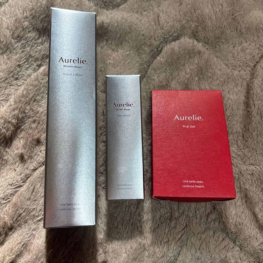 Aurelieオレリーリンクルリベア化粧品セット