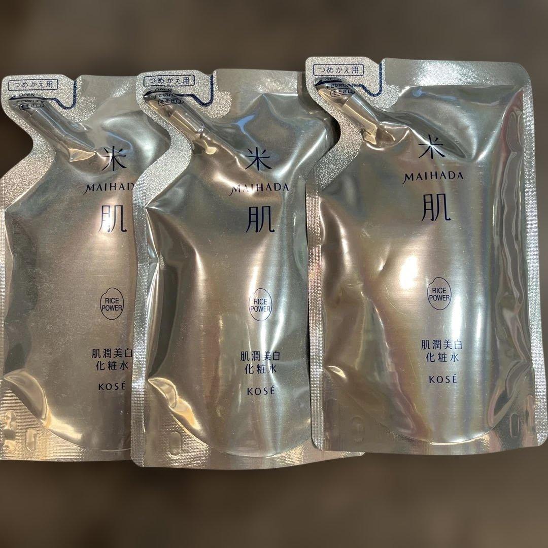 米肌　化粧水詰め替え用3セット